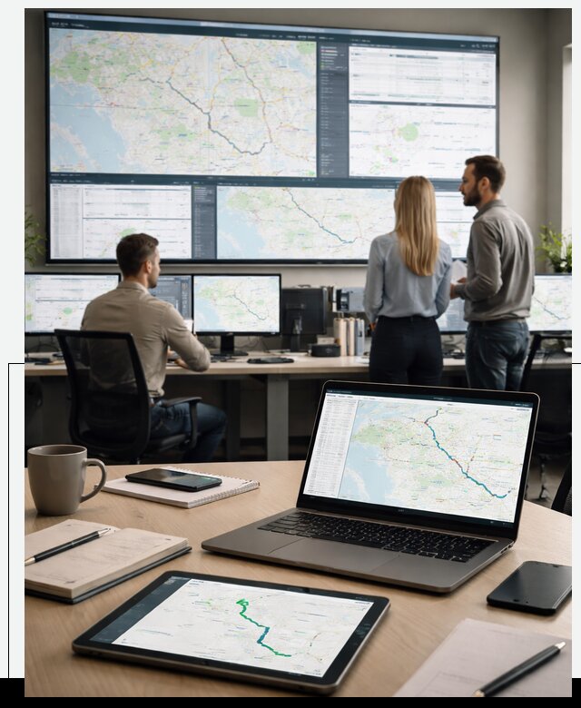 Трекинг грузов и Fleet Management, мониторинг автопарка в Ульяновске