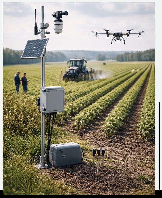 Разработка IoT мониторинга полей в Ульяновске от 8742 р. | АвикейУлн